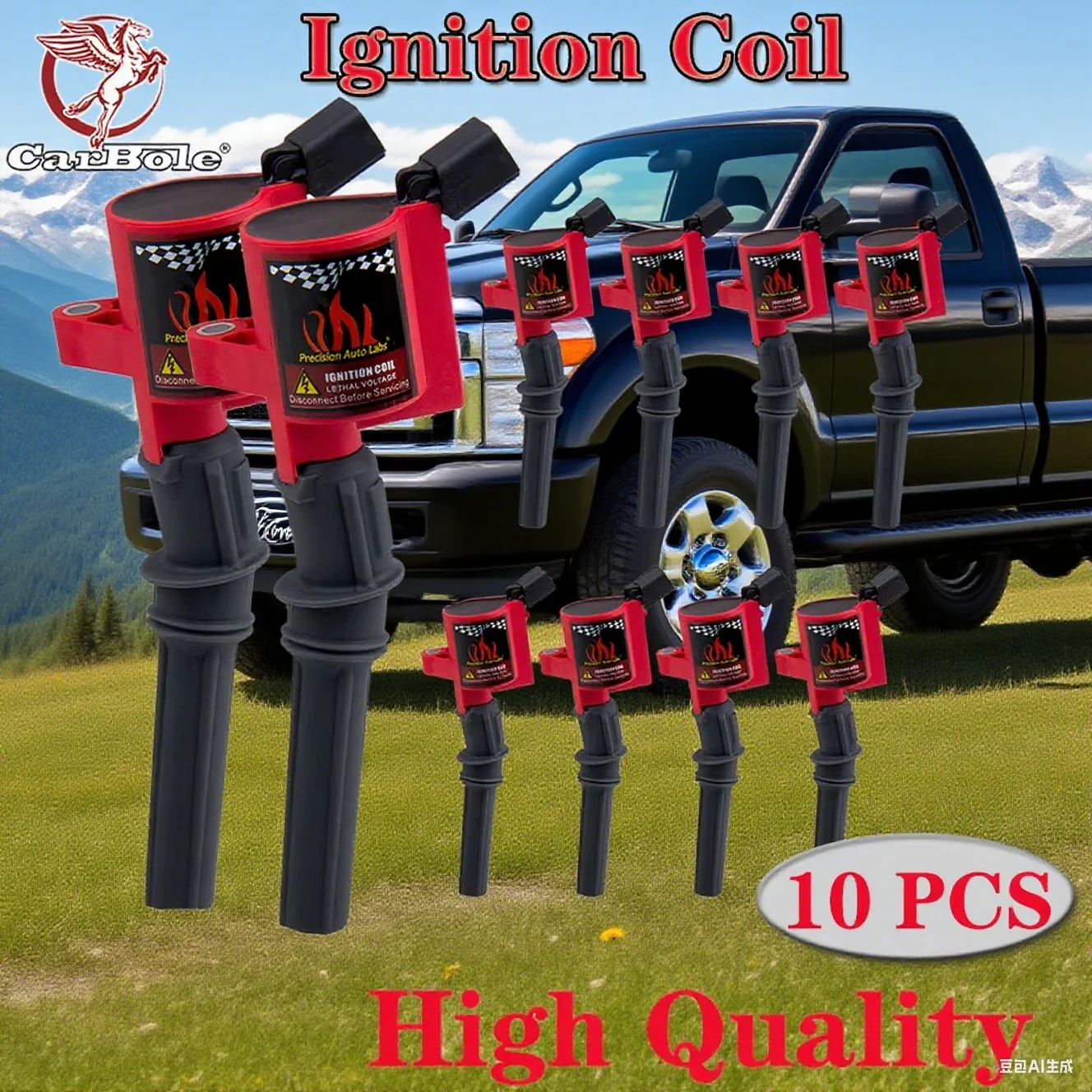 10PCS Ignition Coils For Ford F150 F250 F350 4.6L 5.4L V8 & 6.8L V10 DG508 for Lincoln Mercury 4.6 5.4 6.8L V10 Ignition Coil
10PCS Ignition Coils For Ford F150 F250 F350 4.6L 5.4L V8 & 6.8L V10 DG508 for Lincoln Mercury 4.6 5.4 6.8L V10 Ignition Coil