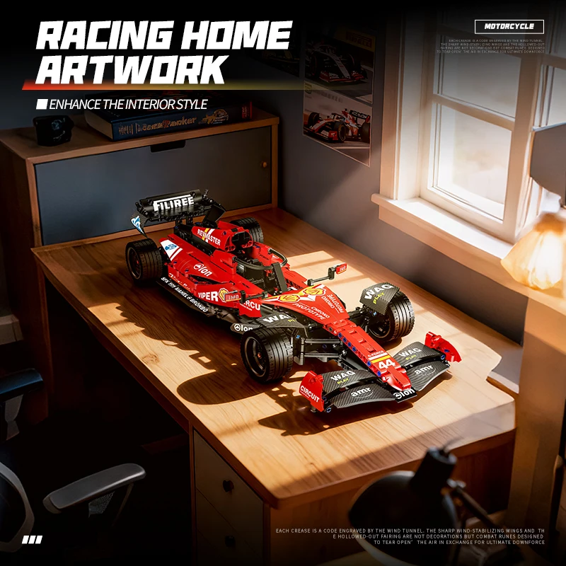 MG56 1020Pcs Formula Racing Car Building Blocks Set ABS Sports Vehicle Model Toy for Teens Adults Gift
MG56 1020Pcs Formula Racing Car Building Blocks Set ABS Sports Vehicle Model Toy for Teens Adults Gift