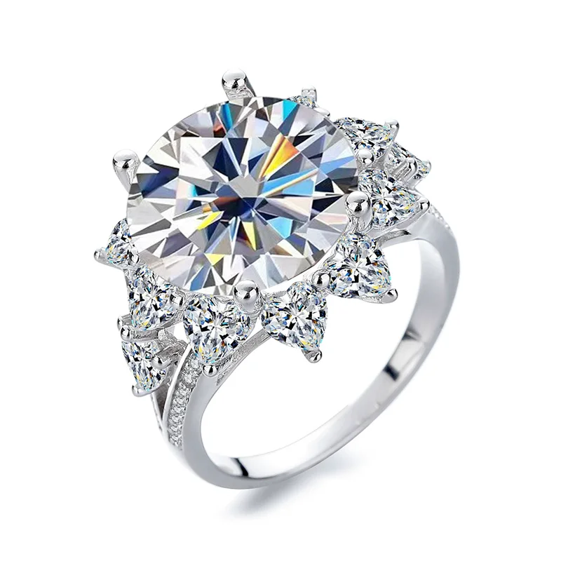 ZFSILVER 925 Silver Fashion Design Luxury Trendy Color D Moissanite Elegant Sunflower Ring Charms Women Party Jewelry Gift R-452
ZFSILVER 925 Silver Fashion Design Luxury Trendy Color D Moissanite Elegant Sunflower Ring Charms Women Party Jewelry Gift R-452
