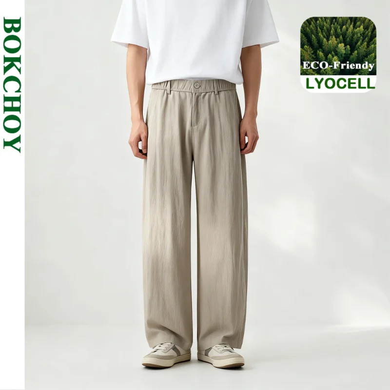 2026 Spring Summer New Thin Lyocell Breathable Linen Casual Pants for Men Clothing Soft Comfort Big Pocket Male Trousers LX6037
2026 Spring Summer New Thin Lyocell Breathable Linen Casual Pants for Men Clothing Soft Comfort Big Pocket Male Trousers LX6037