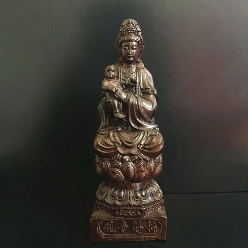 Hand-Cast Premium Metal Guan Yin Statue - 8.7" Exquisite Buddhist Goddess Figurine for Home Decor Zen Altar Meditation Feng Shui
Hand-Cast Premium Metal Guan Yin Statue - 8.7" Exquisite Buddhist Goddess Figurine for Home Decor Zen Altar Meditation Feng Shui