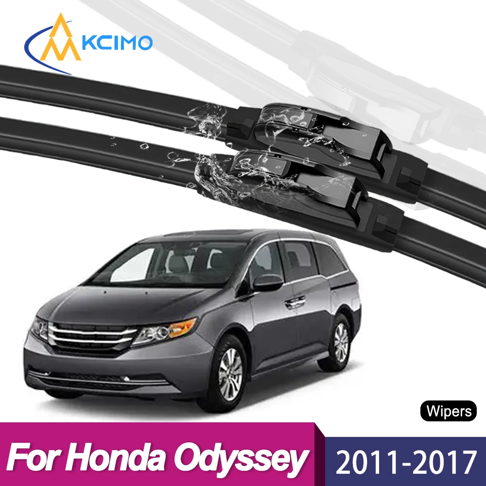 Front Windshield Wiper Blades For Honda Odyssey RL5 North America 2011-2017 All Weather Silent Replacement Kit
Front Windshield Wiper Blades For Honda Odyssey RL5 North America 2011-2017 All Weather Silent Replacement Kit