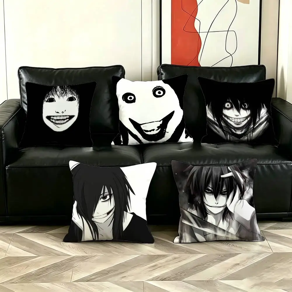 Creepy Urban Killer Jeff Pillow Case Pattern Printed Pillowcase For Living Room Sofa Cushion Cover
Creepy Urban Killer Jeff Pillow Case Pattern Printed Pillowcase For Living Room Sofa Cushion Cover