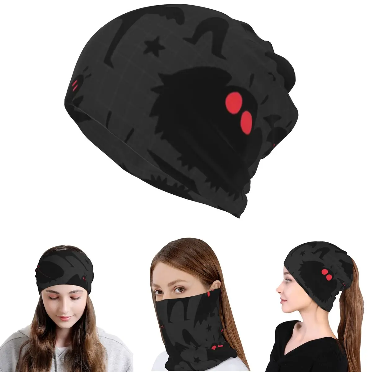Cute Cryptids Mothman Pattern Bandana Neck Cover Wrap Scarf Warm Balaclava Beanies Hat for Men Women Adult Windproof
Cute Cryptids Mothman Pattern Bandana Neck Cover Wrap Scarf Warm Balaclava Beanies Hat for Men Women Adult Windproof
