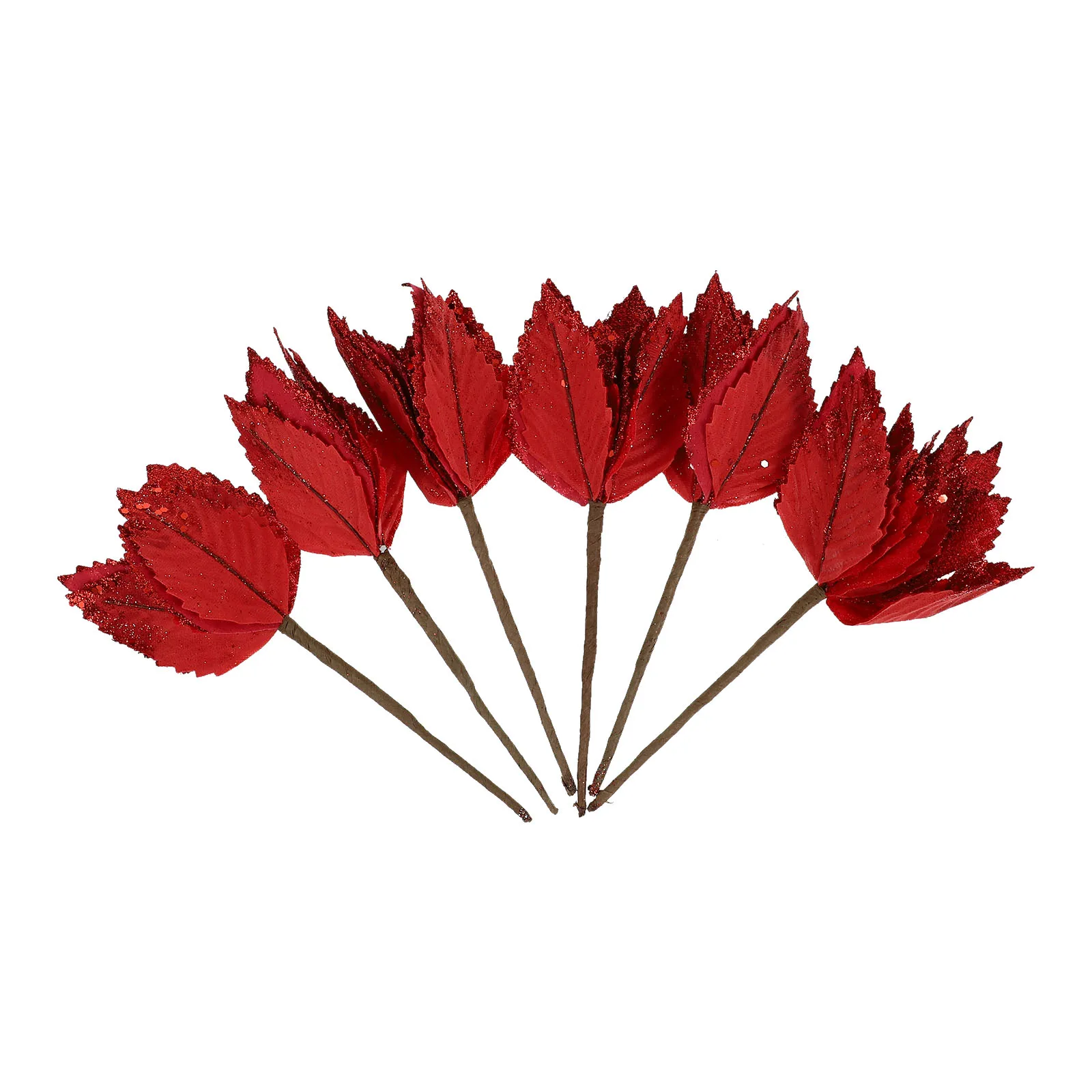 6 Pcs Artificial Christmas Decorative Flowers High Quality Material Red Xmas Party Supplies Wedding Photography DIY Simulation
6 Pcs Artificial Christmas Decorative Flowers High Quality Material Red Xmas Party Supplies Wedding Photography DIY Simulation