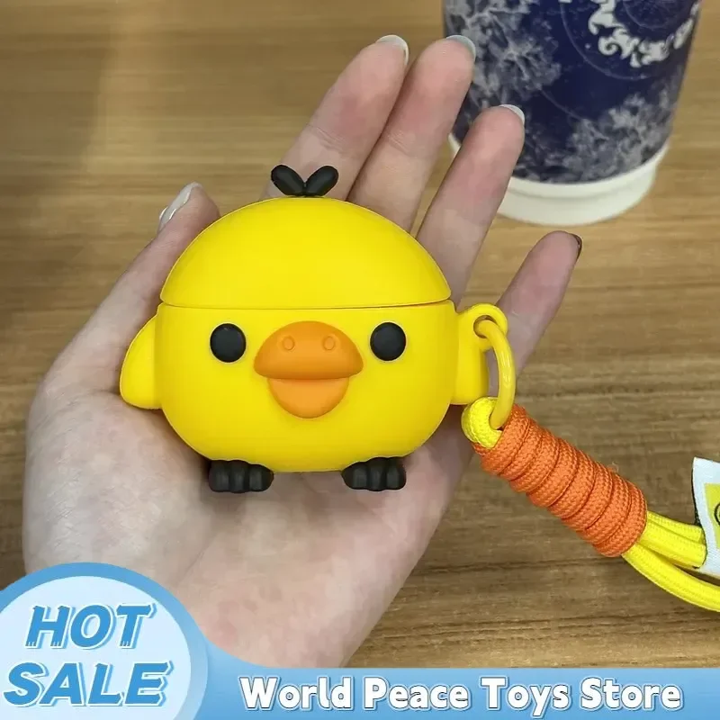 Kawaii Kiiroitori Korilakkuma Headphone Case Cartoon Cute For Apple Airpods Pro 2 3 4 Silicone Earphone Protection Cover
Kawaii Kiiroitori Korilakkuma Headphone Case Cartoon Cute For Apple Airpods Pro 2 3 4 Silicone Earphone Protection Cover