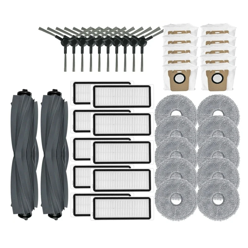 Main Side Brush Mop Cloth Dust Bag Hepa Filter For Dreame Bot L30 Ultra Replacement Spare Parts Accessories
Main Side Brush Mop Cloth Dust Bag Hepa Filter For Dreame Bot L30 Ultra Replacement Spare Parts Accessories