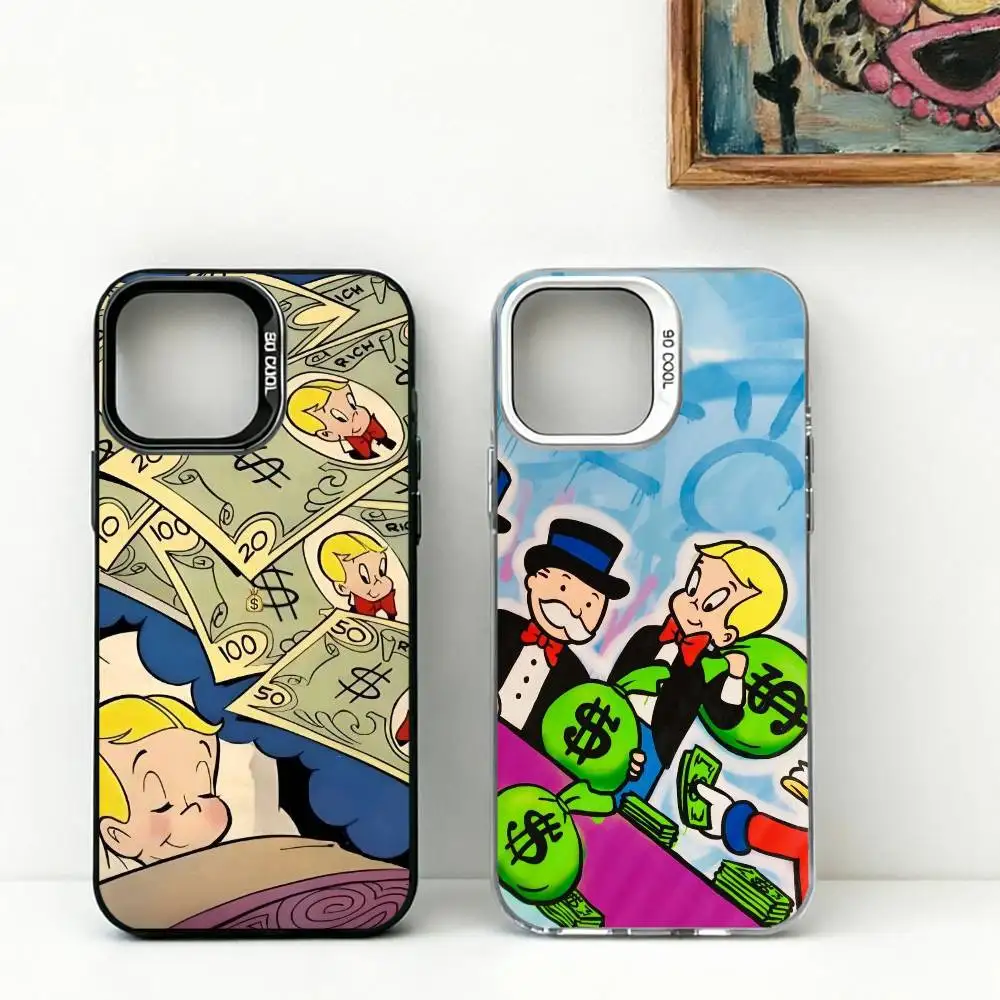 Cartoon R-Richie Rich Art Fashion Phone Case For iPhone 17,16,15,14,13,12,11 Plus,Pro Max,XS,Colorful Silver Black Cover
Cartoon R-Richie Rich Art Fashion Phone Case For iPhone 17,16,15,14,13,12,11 Plus,Pro Max,XS,Colorful Silver Black Cover
