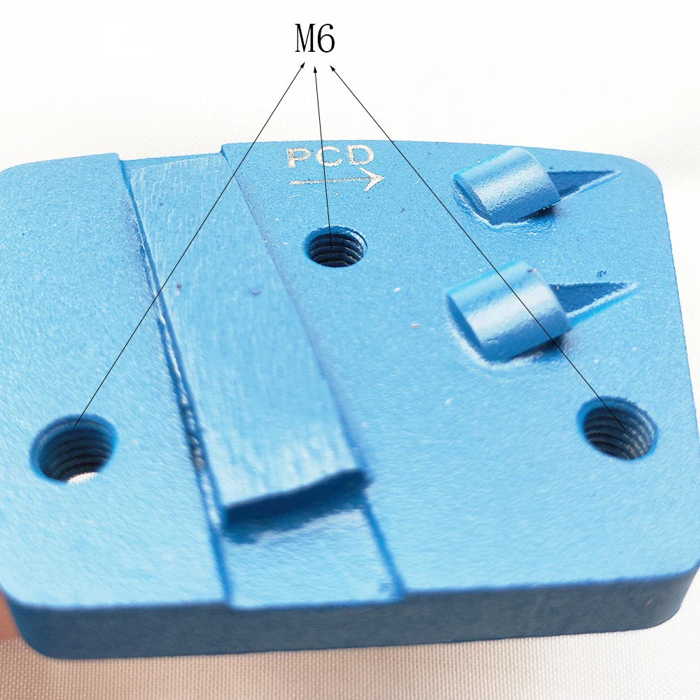 1 PCS Trapezoid PCD Right and Left Diamond Grinding Disc Wheel Sintered Segment M6 hole Abrasive For Epoxy Concrete Floor
1 PCS Trapezoid PCD Right and Left Diamond Grinding Disc Wheel Sintered Segment M6 hole Abrasive For Epoxy Concrete Floor