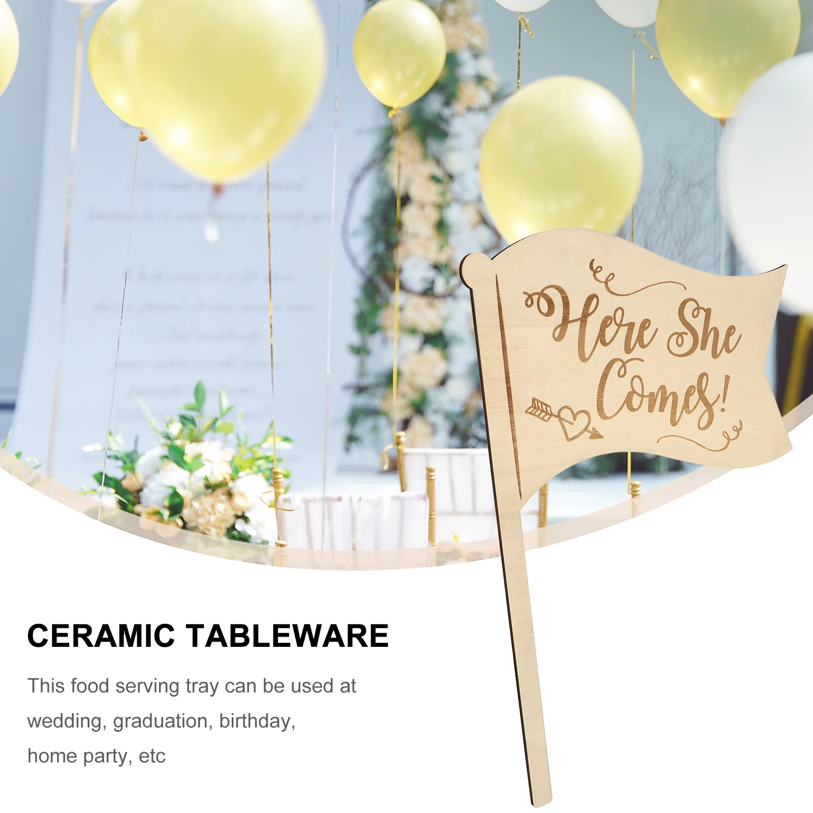 1pc Wooden Guide for Party Here She Comes Sign Holding Card Wedding Guide Board Decor Wedding Accessories 
1pc Wooden Guide for Party Here She Comes Sign Holding Card Wedding Guide Board Decor Wedding Accessories