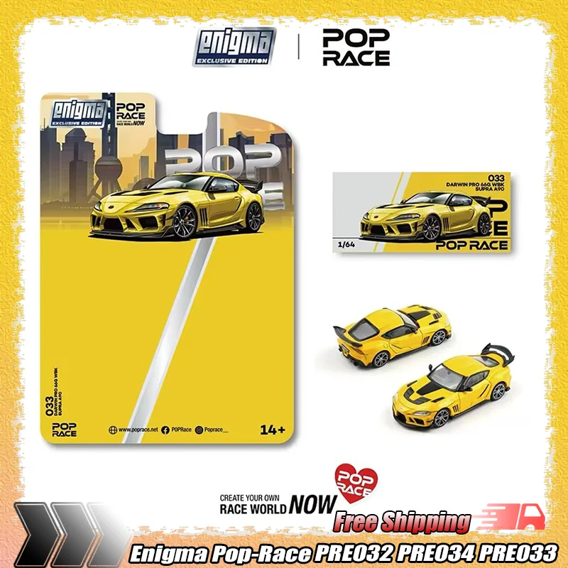 Enigma Pop-Race 1:64 Porsche Singer 911 1969 Tour De France 181# Corolla Ke25 60# Gr Supra A90 Mk5 Darwinpro 66g Wpk Alloy Model
Enigma Pop-Race 1:64 Porsche Singer 911 1969 Tour De France 181# Corolla Ke25 60# Gr Supra A90 Mk5 Darwinpro 66g Wpk Alloy Model