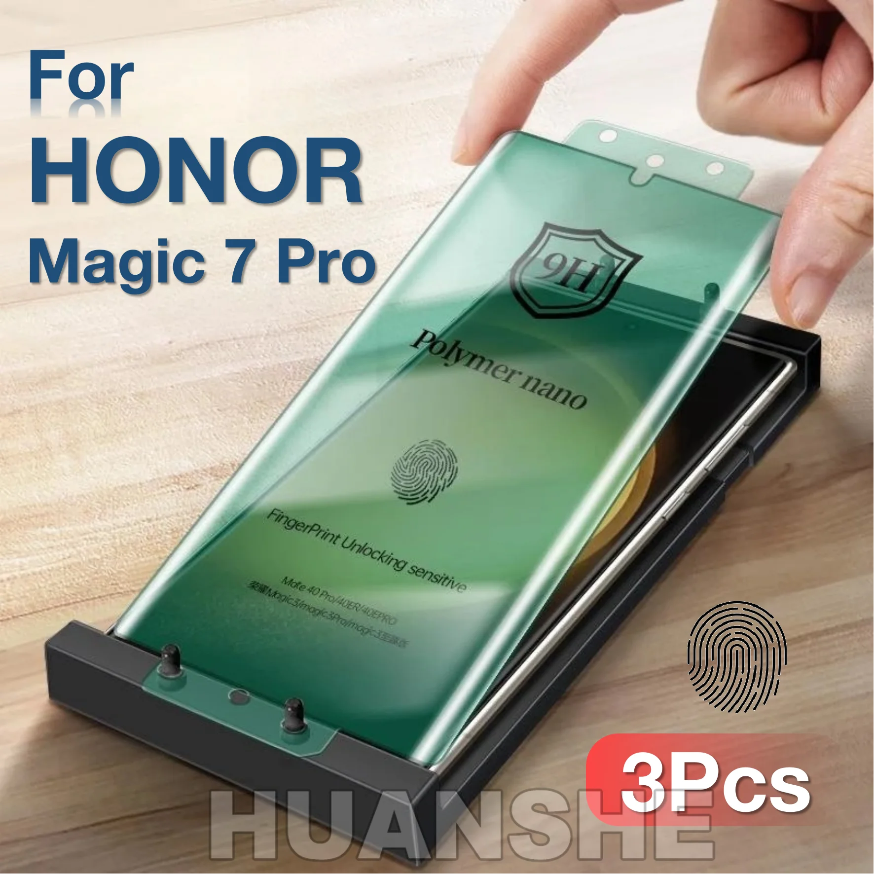 3Pcs Screen Protector with Kit for HONOR Magic2-7 Pro, Not Tempered Glass
3Pcs Screen Protector with Kit for HONOR Magic2-7 Pro, Not Tempered Glass