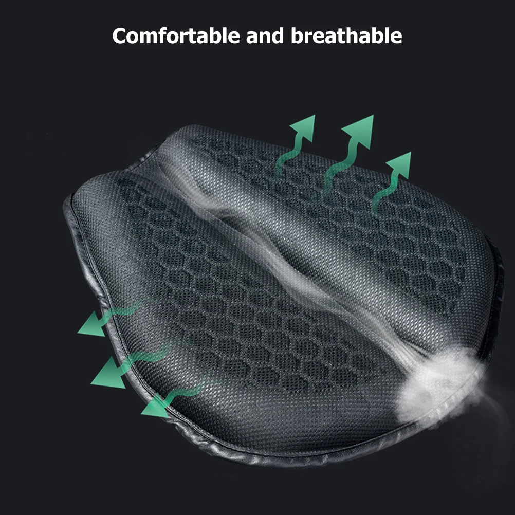Upgraded Motorcycle Seat Cushion Pad Comfortable Shockproof Durable Mesh Cover For Motorbike Reusable Seat Pad Accessory
Upgraded Motorcycle Seat Cushion Pad Comfortable Shockproof Durable Mesh Cover For Motorbike Reusable Seat Pad Accessory