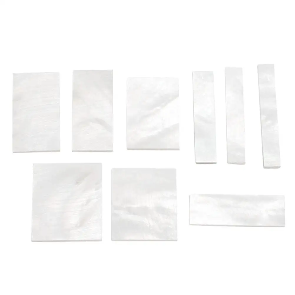 9PCS White Inlays Assorted Guitar Fret Markers Sizes DIY Fretboard Inlay Markers Guitar Dot Inlays Decoration Fits Any Type
9PCS White Inlays Assorted Guitar Fret Markers Sizes DIY Fretboard Inlay Markers Guitar Dot Inlays Decoration Fits Any Type
