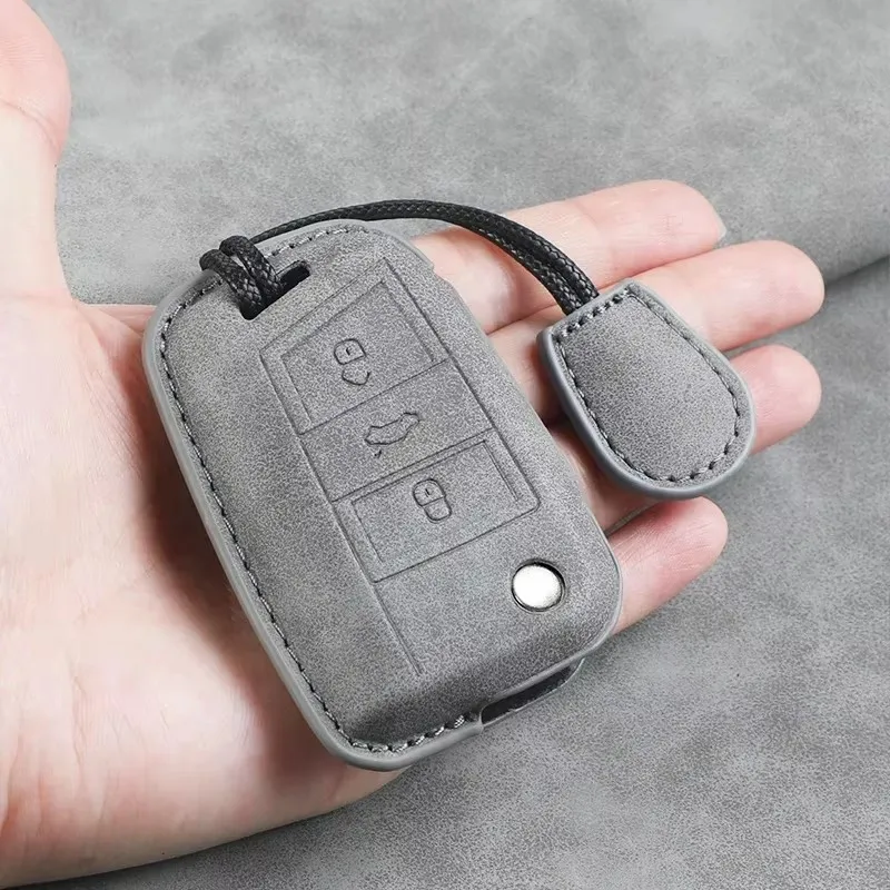Leather Car Key Cover Case for VW Volkswagen Tiguan MK1 MK2 Magotan Passat B5 B8 Polo Golf 4 5 6 7 Mk7 Jetta POLO Eos Scirocco
Leather Car Key Cover Case for VW Volkswagen Tiguan MK1 MK2 Magotan Passat B5 B8 Polo Golf 4 5 6 7 Mk7 Jetta POLO Eos Scirocco