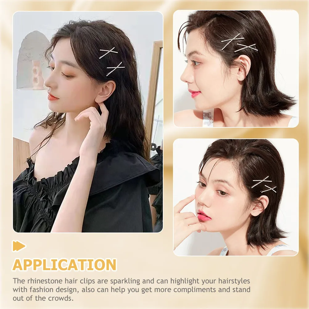 12Pcs Sparkling Rhinestone Hair Clips Fine Straight Barrettes for Women Girls Daily Party Wedding Styling Comfortable Secure
12Pcs Sparkling Rhinestone Hair Clips Fine Straight Barrettes for Women Girls Daily Party Wedding Styling Comfortable Secure