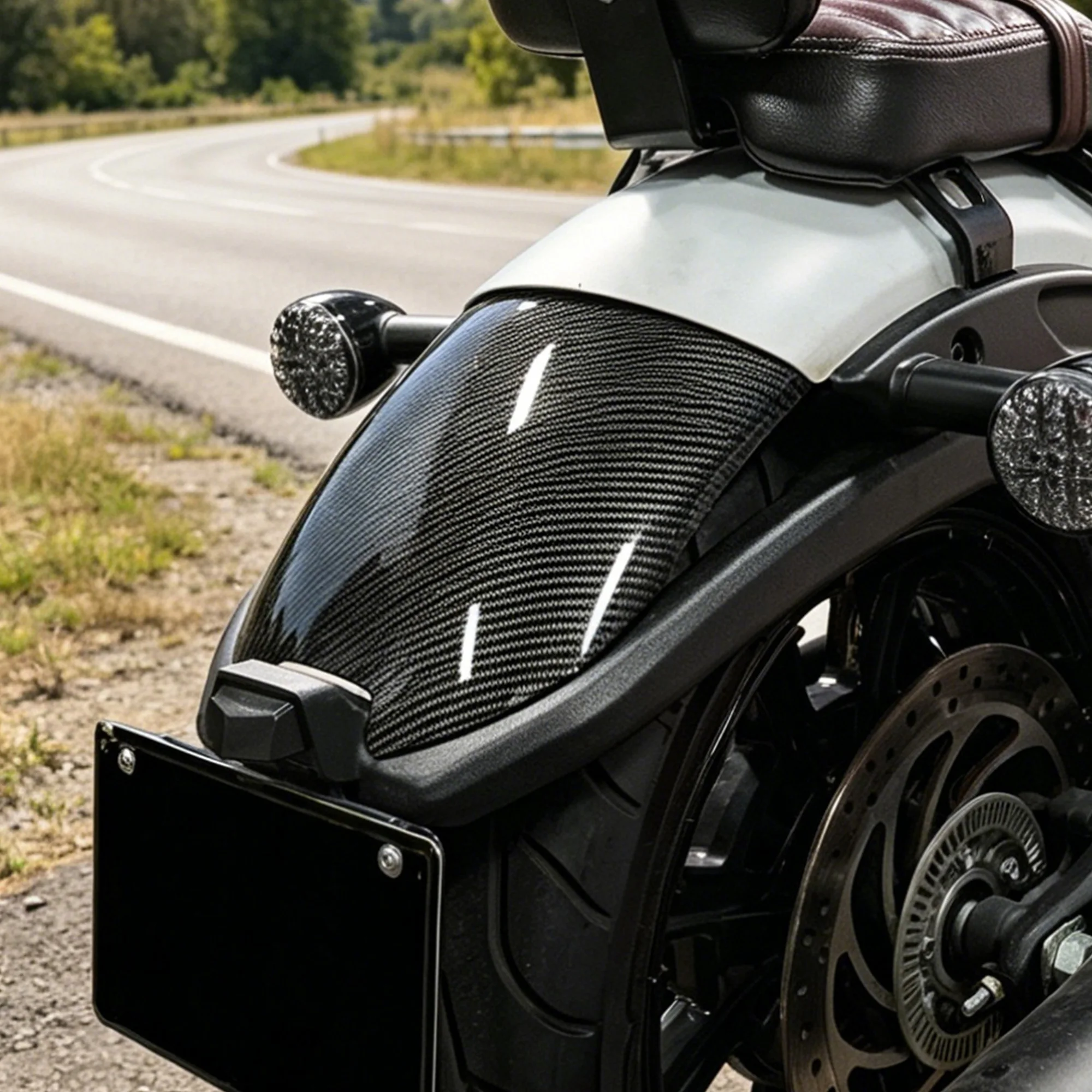 Motorcycle Steel Rear Fender Extender Mudguard Extension For Indian Scout 2015-2024 Glossy Carbon Fiber Style
Motorcycle Steel Rear Fender Extender Mudguard Extension For Indian Scout 2015-2024 Glossy Carbon Fiber Style