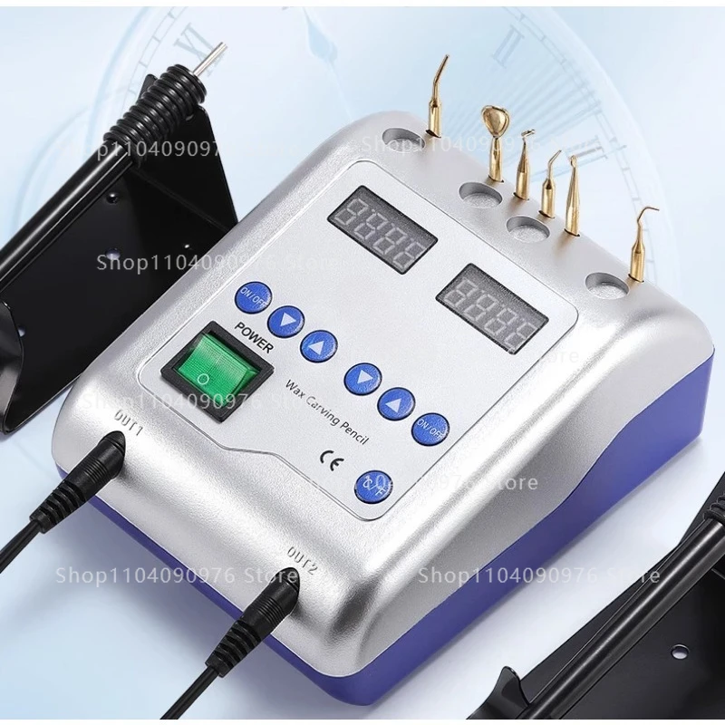 Dental Laboratory Equipment Electric Wax Carving knife Machine Double Pen With 6 Wax Tips Wax Carving Pen
Dental Laboratory Equipment Electric Wax Carving knife Machine Double Pen With 6 Wax Tips Wax Carving Pen