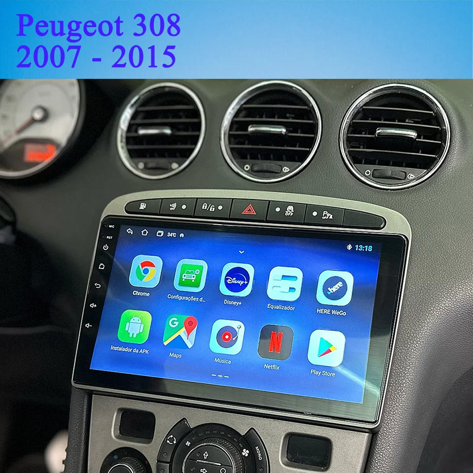 For Peugeot 308 2007 2009 2011 2013 2015 Autoradio FM AM Video Audio A/V Tape Recorder GPS Navigation DVD Cassette 4G Lte WiFi
For Peugeot 308 2007 2009 2011 2013 2015 Autoradio FM AM Video Audio A/V Tape Recorder GPS Navigation DVD Cassette 4G Lte WiFi