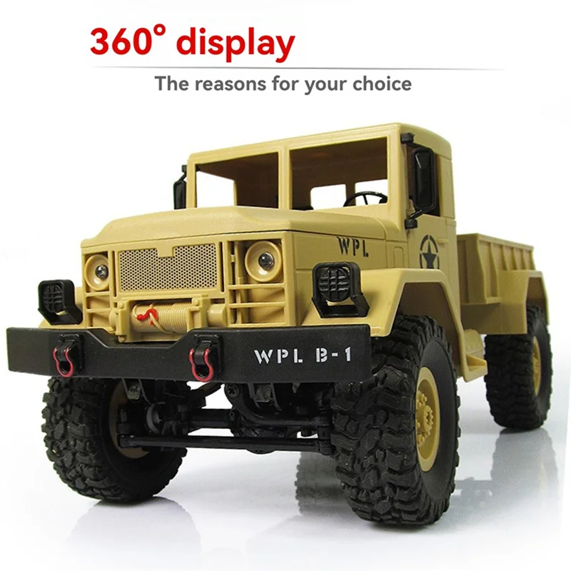 WPL B14 B-14 1/16 Military Truck RC Trailer Back Bucket For 2.4G Remote Control Model Car With Cargo Capacity
WPL B14 B-14 1/16 Military Truck RC Trailer Back Bucket For 2.4G Remote Control Model Car With Cargo Capacity