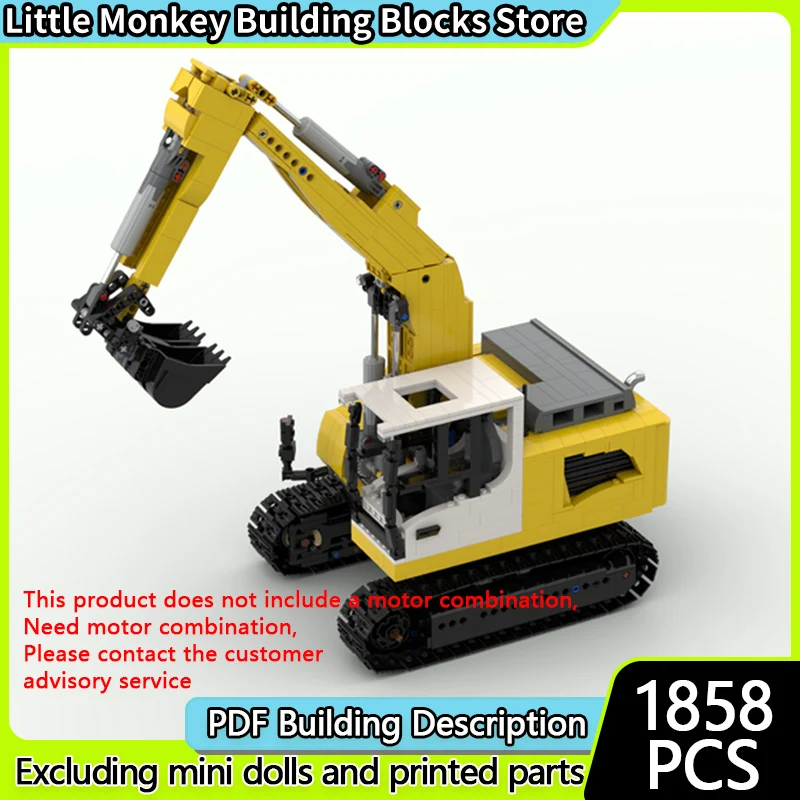 City Car Model MOC Building Bricks R 918 Yellow RC Excavator Modular Technology Gifts Holiday Assemble Children Toys Suit
City Car Model MOC Building Bricks R 918 Yellow RC Excavator Modular Technology Gifts Holiday Assemble Children Toys Suit