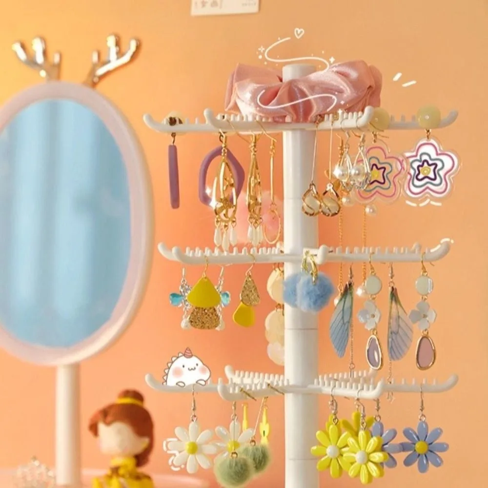 Multifunctional Jewelry Organizer Earring Holder Stand Rings Home Rack Rotating Necklace Shelf Detachable Jewelry Display Rack
Multifunctional Jewelry Organizer Earring Holder Stand Rings Home Rack Rotating Necklace Shelf Detachable Jewelry Display Rack