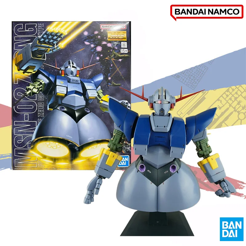 BANDAI original MG 1/100 MSN-02 ZEON model kit anime action figure assembly ornaments collection toy children's gift In shock
BANDAI original MG 1/100 MSN-02 ZEON model kit anime action figure assembly ornaments collection toy children's gift In shock