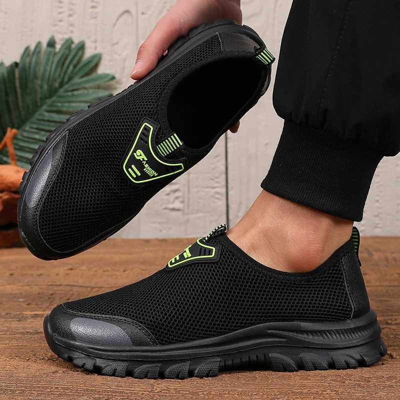 Fashionable Breathable Mesh Men Sports Shoes - Fashionable Platform Sports Shoes Non Slip and Comfortable Walking Exercise Shoes
Fashionable Breathable Mesh Men Sports Shoes - Fashionable Platform Sports Shoes Non Slip and Comfortable Walking Exercise Shoes