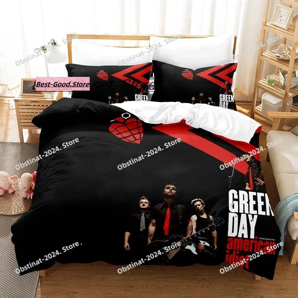 3D Green Day ' AMERICAN IDIOT Bedding Set Duvet Cover Full Queen King Size Pillowcase Bed Printed Aldult Kid Bedroom Single Twin
3D Green Day ' AMERICAN IDIOT Bedding Set Duvet Cover Full Queen King Size Pillowcase Bed Printed Aldult Kid Bedroom Single Twin
