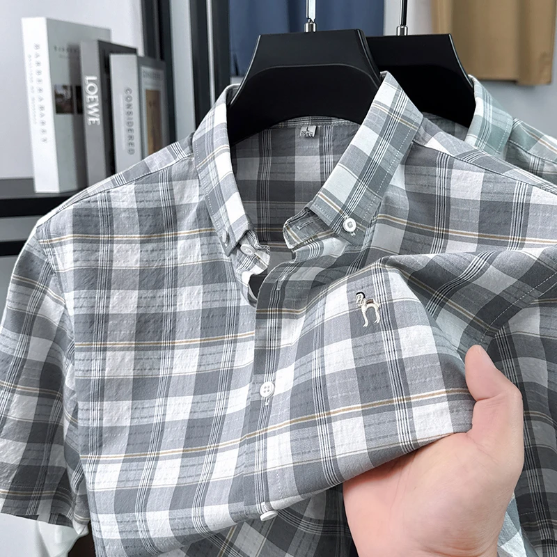 Short Sleeved Shirt Men's Summer 2026 New Style Men's Loose Casual Inch Shirt
Short Sleeved Shirt Men's Summer 2026 New Style Men's Loose Casual Inch Shirt