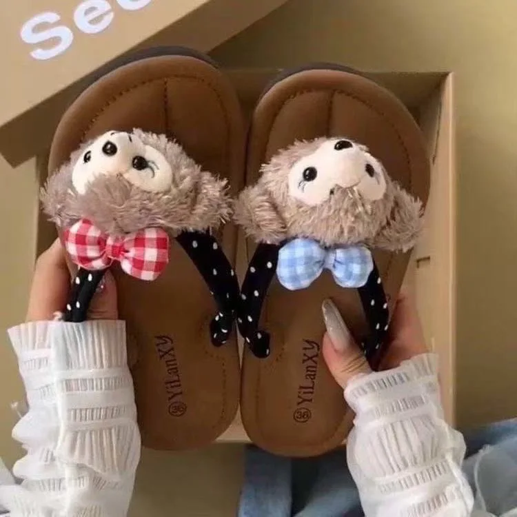 Женские милые тапочки принцессы Disney Bear Duffy, нескользящая спортивная обувь с мягкой подошвой для девочки, подарок
Женские милые тапочки принцессы Disney Bear Duffy, нескользящая спортивная обувь с мягкой подошвой для девочки, подарок