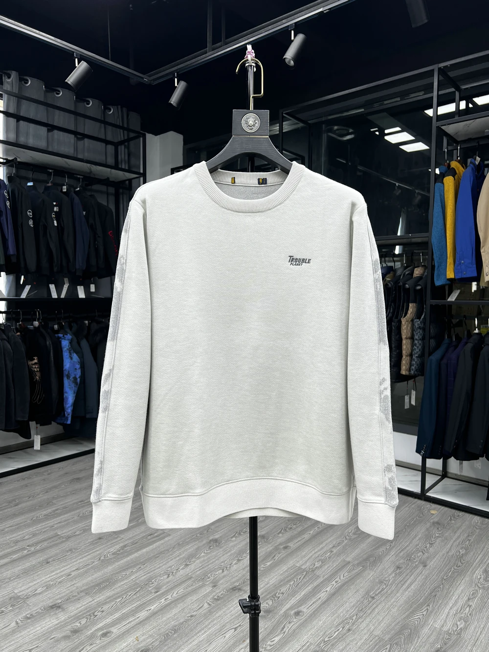 Мужской вязаный свитер Thiened Fce с вышивкой, повседневный, модный, теплый, для осени и зимы, молодежный, стильный
Мужской вязаный свитер Thiened Fce с вышивкой, повседневный, модный, теплый, для осени и зимы, молодежный, стильный