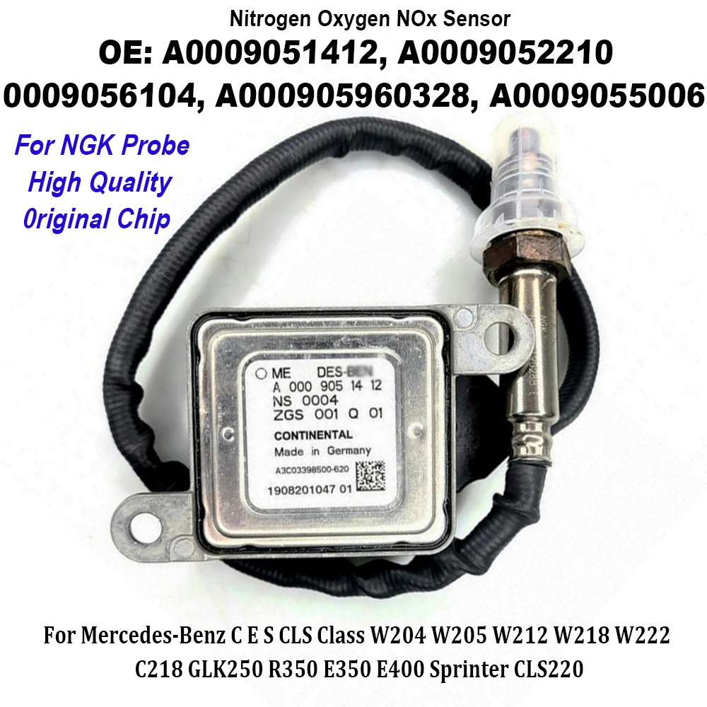 A0009051412 A0009052210 0009056104 NOX Sensor for NGK Probe For Mercedes-Benz W205 W221 W251 W212 W207 W906 ML250 GL350 C207
A0009051412 A0009052210 0009056104 NOX Sensor for NGK Probe For Mercedes-Benz W205 W221 W251 W212 W207 W906 ML250 GL350 C207