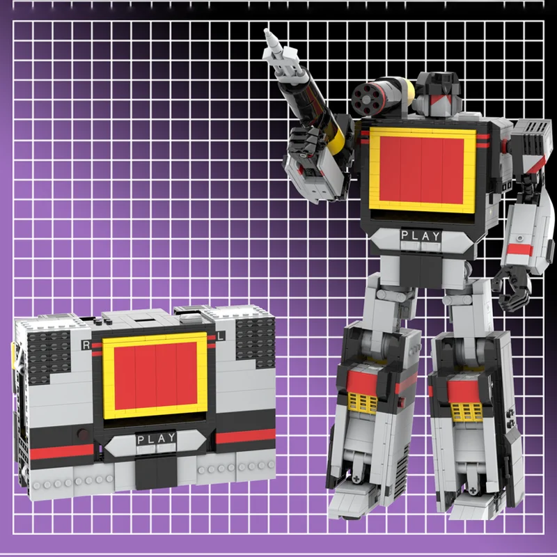 NEW 1310PCS MOC Creative Model Soundblaster Upgraded Soundwave Building Blocks Display DIY Building Blocks Gift Collection Set
NEW 1310PCS MOC Creative Model Soundblaster Upgraded Soundwave Building Blocks Display DIY Building Blocks Gift Collection Set