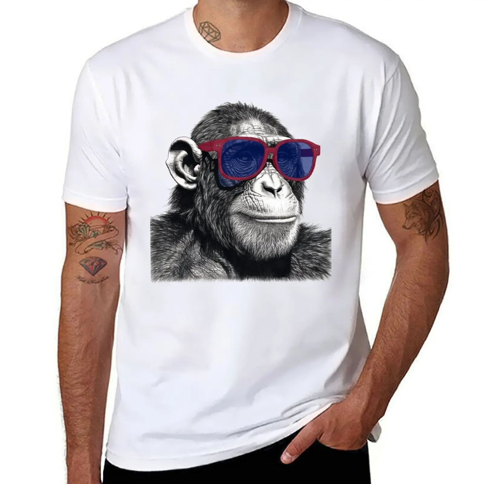 Patriotic Chimp T-Shirt man t shirt cotton anime t shirts for man T-Shirt
Patriotic Chimp T-Shirt man t shirt cotton anime t shirts for man T-Shirt
