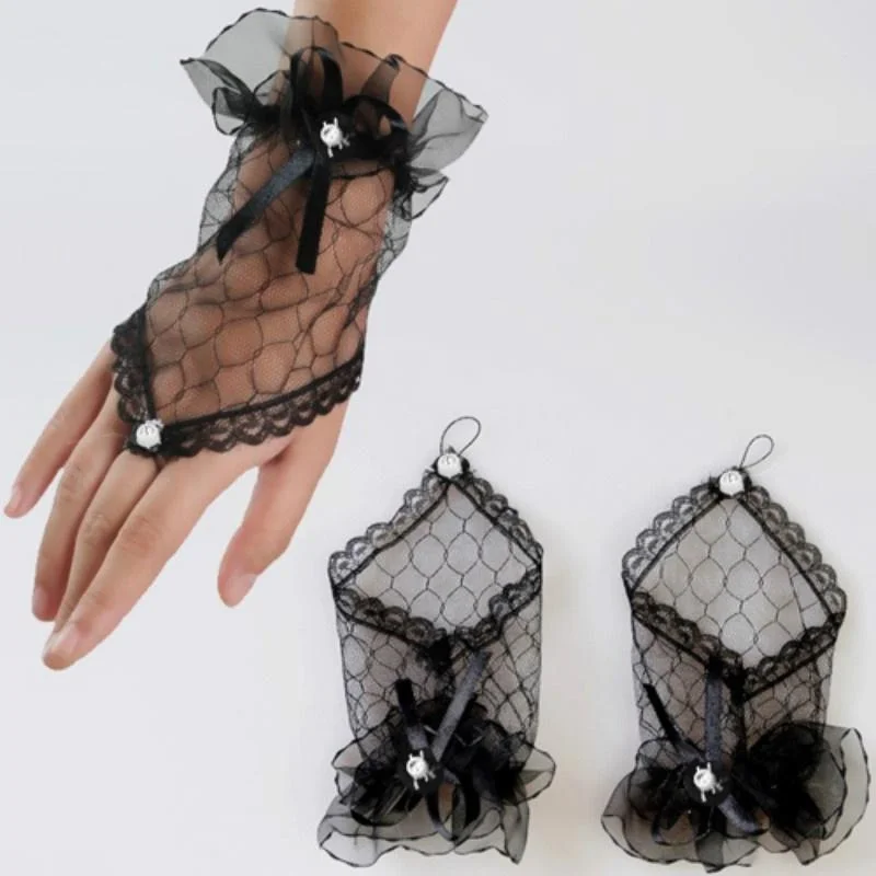 Sexy Women's Fashion Lace Wrist Fingerless Wedding Evening Party Bridal Wedding
Sexy Women's Fashion Lace Wrist Fingerless Wedding Evening Party Bridal Wedding
