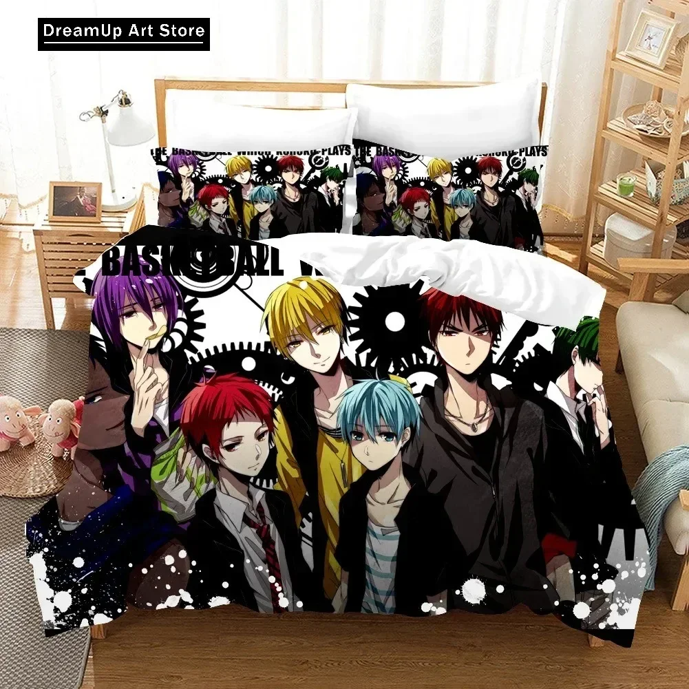 3D Print Fashion Kurokos Basketball Anime Bedding Set Boys Girls Twin Queen Full Size Duvet Cover Pillowcase Bed Adult Bedroom
3D Print Fashion Kurokos Basketball Anime Bedding Set Boys Girls Twin Queen Full Size Duvet Cover Pillowcase Bed Adult Bedroom