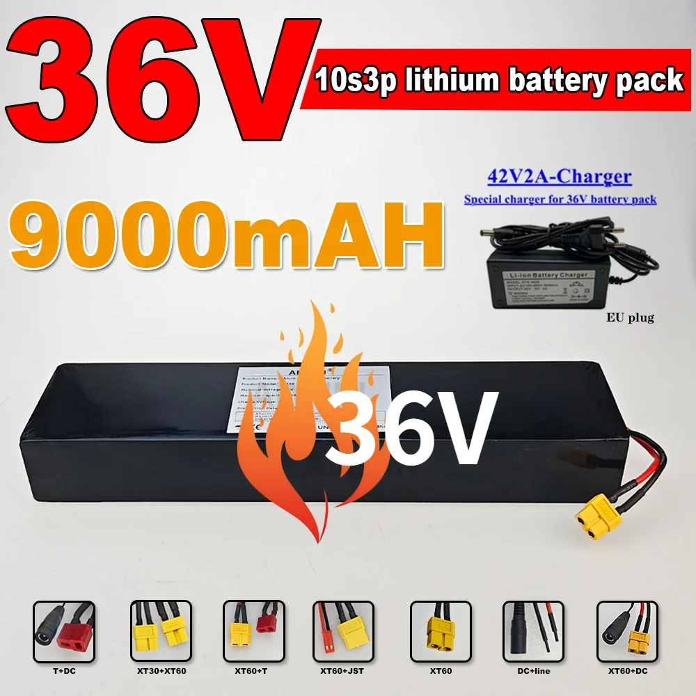suitable for KugooS2/S3/S4/M2, scooters, etc., with BMS,36V, 9000mAh, 10S3P, 18650 lithium battery pack
suitable for KugooS2/S3/S4/M2, scooters, etc., with BMS,36V, 9000mAh, 10S3P, 18650 lithium battery pack