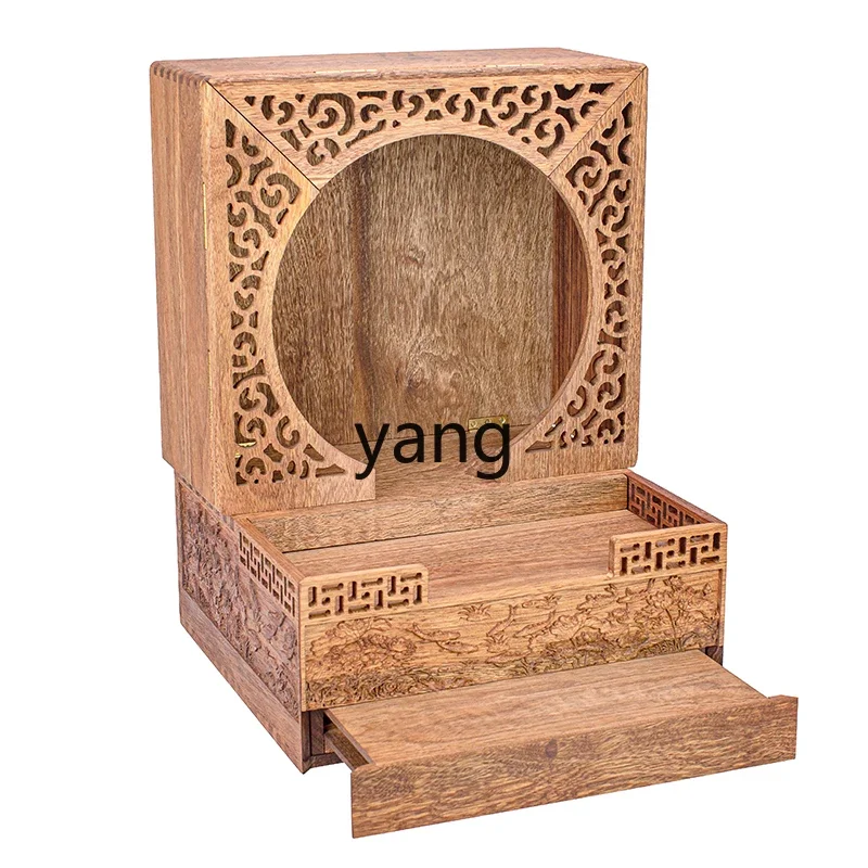 CX Log Foldable and Portable Buddha Niche Unpainted Mortise New Chinese Wall Hanging Shrine Card Position Altar
CX Log Foldable and Portable Buddha Niche Unpainted Mortise New Chinese Wall Hanging Shrine Card Position Altar