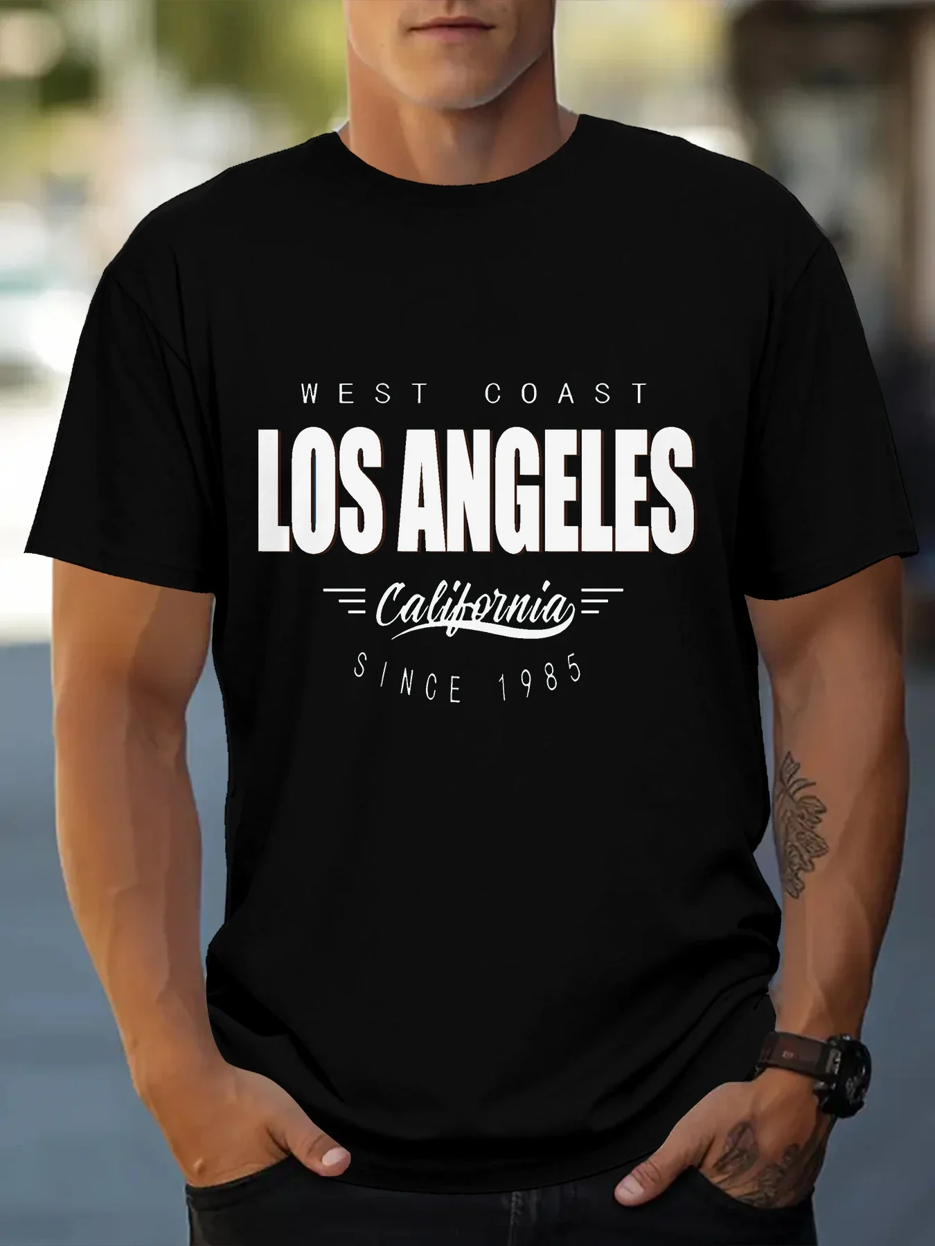 T-shirt with Collar in Comfortable Black Male, Series with Simple Letters, Casual, Basic, Suitable for Boys, Youth, Summer
T-shirt with Collar in Comfortable Black Male, Series with Simple Letters, Casual, Basic, Suitable for Boys, Youth, Summer