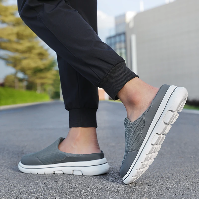 Мужская обувь для пожилых людей, осенние дышащие полускользящие сандалии, тапочки с закрытым носком большого размера для среднего и пожилого возраста, нескользящая повседневная обувь для папы
Мужская обувь для пожилых людей, осенние дышащие полускользящие сандалии, тапочки с закрытым носком большого размера для среднего и пожилого возраста, нескользящая повседневная обувь для папы