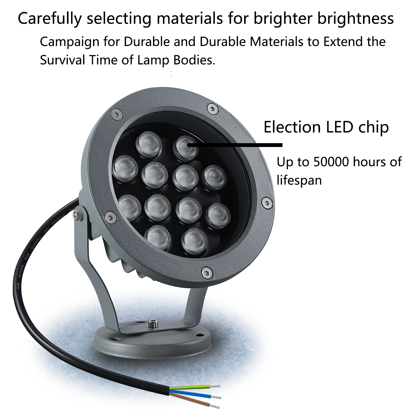 IP65 Waterproof 6-24W LED Landscape Spike Light AC85-265V DC12V/24V Multi Voltage Outdoor Garden Lawn Pathway Spotlight
IP65 Waterproof 6-24W LED Landscape Spike Light AC85-265V DC12V/24V Multi Voltage Outdoor Garden Lawn Pathway Spotlight