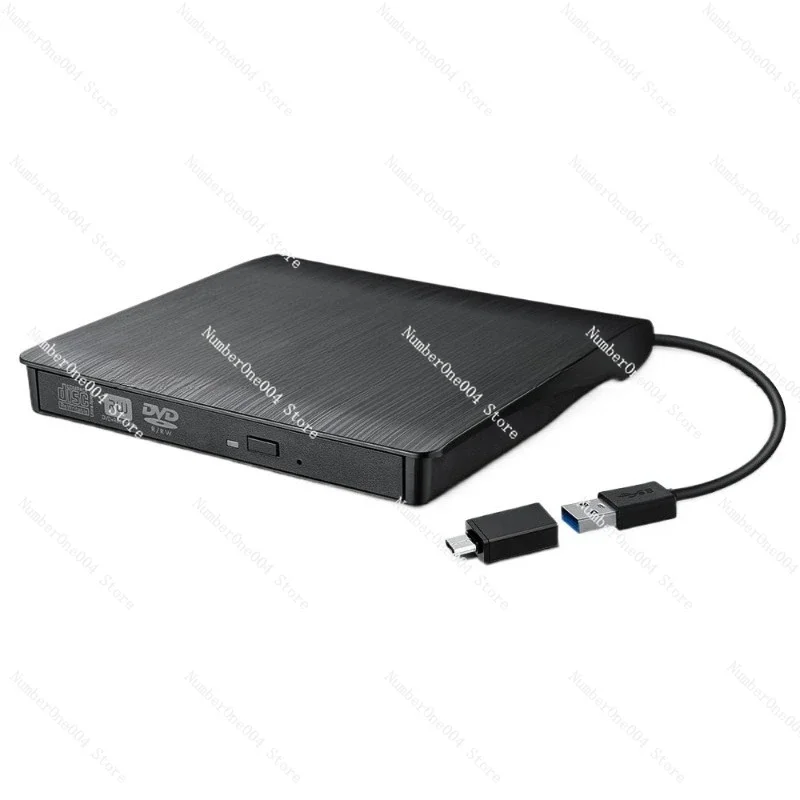 USB 3.0 and Type-C External DVD CD Burner Dual-Port Optical Drive for Laptop and Desktop
USB 3.0 and Type-C External DVD CD Burner Dual-Port Optical Drive for Laptop and Desktop