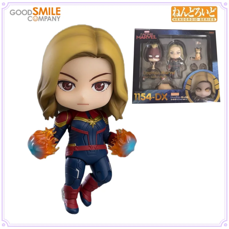 GSC Original Nendoroid Series No 1154-DX Captain Marvel Hero's Edition DX Ver. Периферийные фигурки, игрушки для мальчиков, подарок, коллекционный
GSC Original Nendoroid Series No 1154-DX Captain Marvel Hero's Edition DX Ver. Периферийные фигурки, игрушки для мальчиков, подарок, коллекционный
