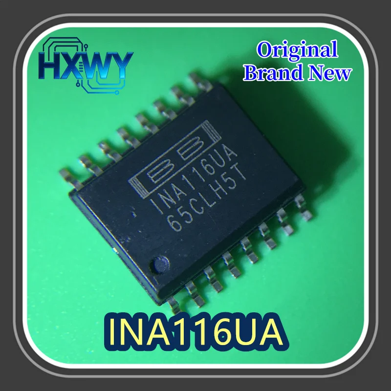 (1/10 piece) INA116UA INA116 SOP16 Instrumentation Compact Amplifier Chip, Brand New Original
(1/10 piece) INA116UA INA116 SOP16 Instrumentation Compact Amplifier Chip, Brand New Original