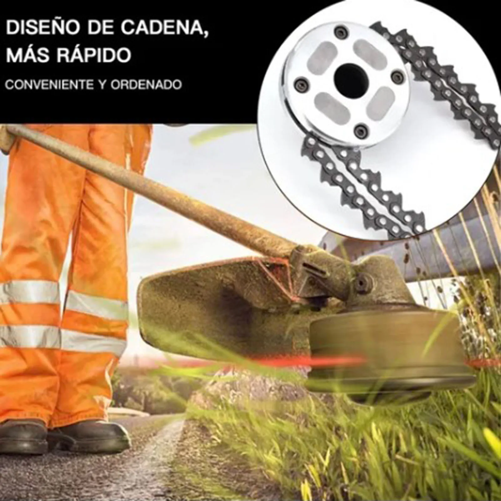 Chain Lawn Mower Head Lawn Mower Head Chain Trimmer Head Grass Cutter Head Replacement Manganese Steel Lawn Mower Head 1in Hole
Chain Lawn Mower Head Lawn Mower Head Chain Trimmer Head Grass Cutter Head Replacement Manganese Steel Lawn Mower Head 1in Hole