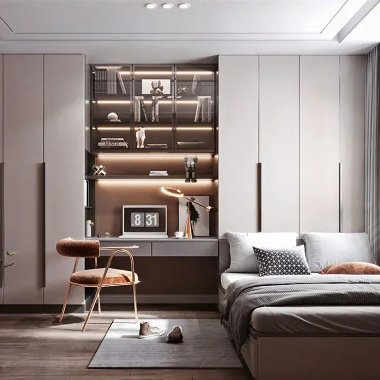 Top QualityFactory Price The Latest Design Minimalist Walk-in Bedroom Aluminum Alloy Closet Clothes Storage Wardrobe
Top QualityFactory Price The Latest Design Minimalist Walk-in Bedroom Aluminum Alloy Closet Clothes Storage Wardrobe