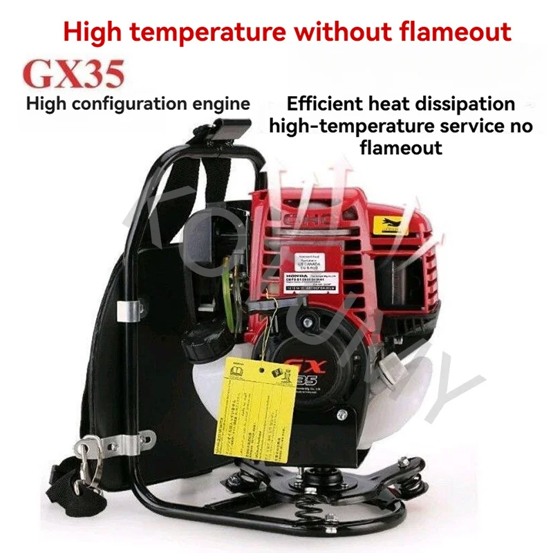 Garden side mounted backpack petrol engine GX35 agricultural machinery lawn mower accessories
Garden side mounted backpack petrol engine GX35 agricultural machinery lawn mower accessories