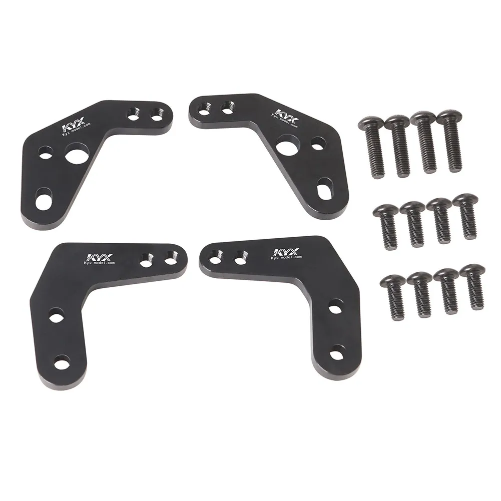 KYX simulation model toy car DIY modification adjustable bracket SCX90046 lifting metal suspension bracket
KYX simulation model toy car DIY modification adjustable bracket SCX90046 lifting metal suspension bracket