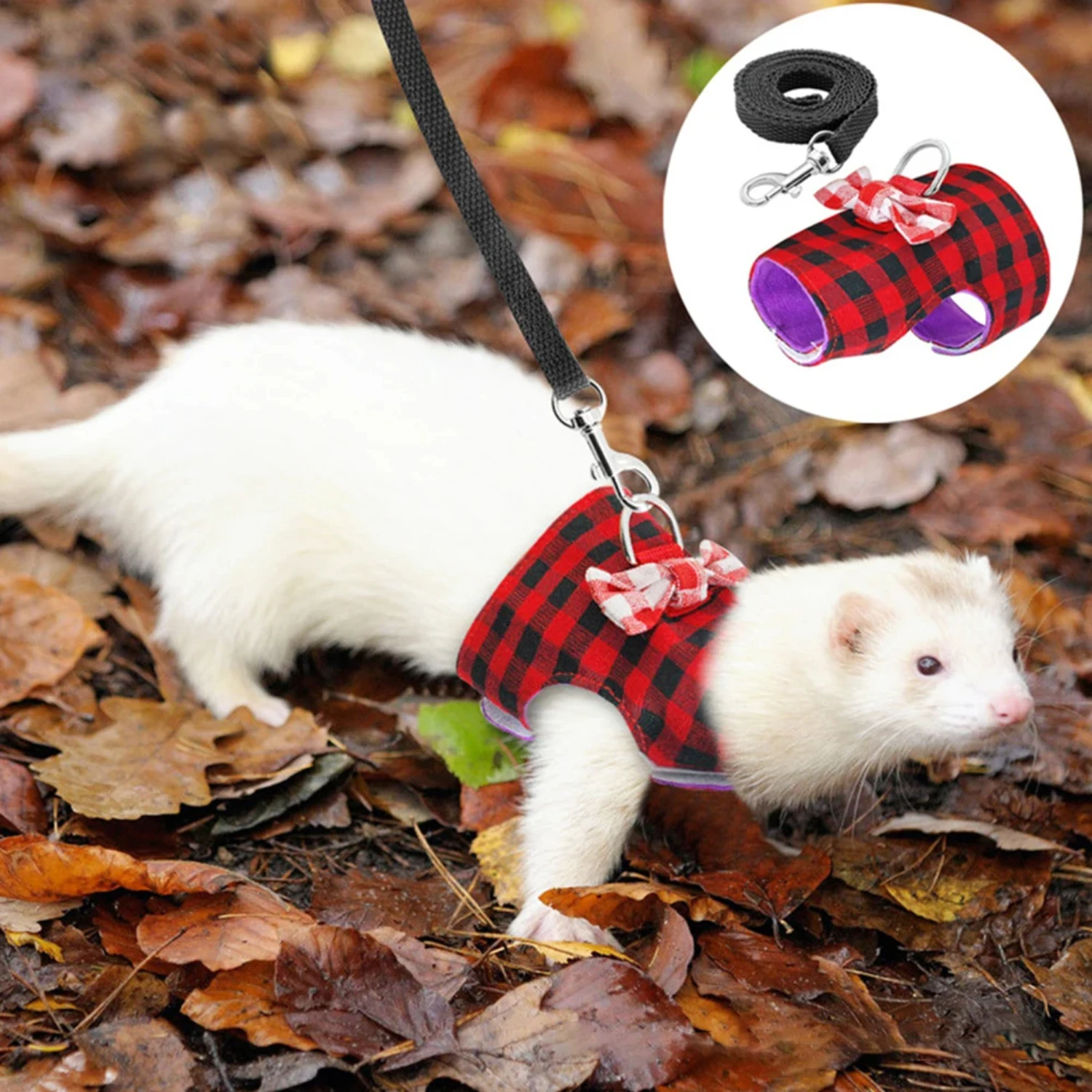 Small Pet Rabbit Harness Vest and Leash Set Ferret Guinea Pig Bunny Hamster Puppy Bowknot Chest Strap Harness Pet Supplies
Small Pet Rabbit Harness Vest and Leash Set Ferret Guinea Pig Bunny Hamster Puppy Bowknot Chest Strap Harness Pet Supplies